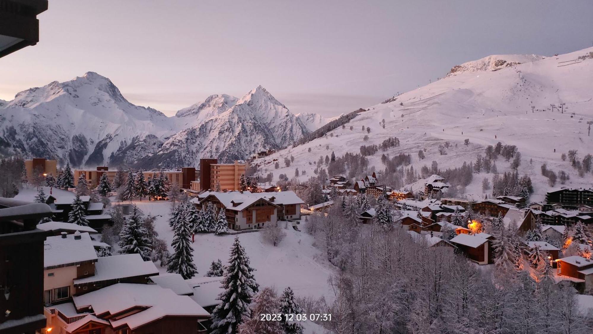 Studio Cabine 4 Pers Les2Alpes 21M² Les Deux Alpes Exterior foto
